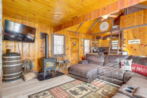 14 Mi to Slopes Long Barn Cabin with Fire Pit!